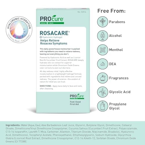 PROcure Rosacare Medicated Redness Reduction CC Face Cream 2 Ounce