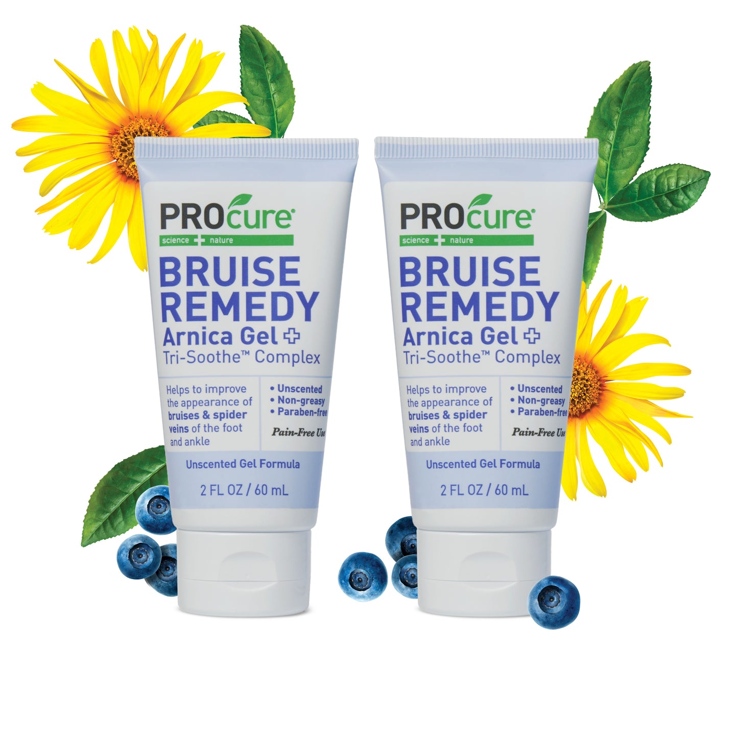 PROcure Bruise Remedy Gel with Arnica - 2 Count