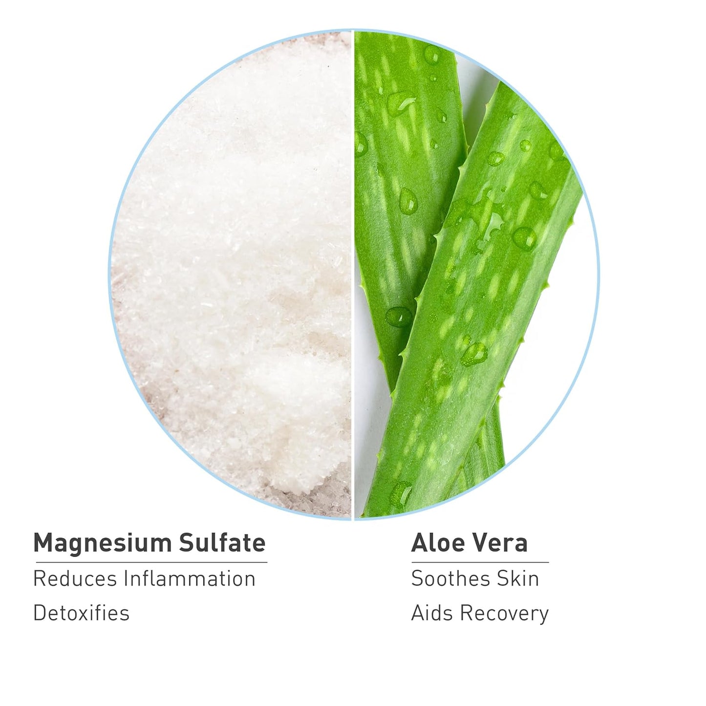 PROcure Epsom Salt Rub Gel with Aloe Vera 6 Fl Oz (Pack of 3)