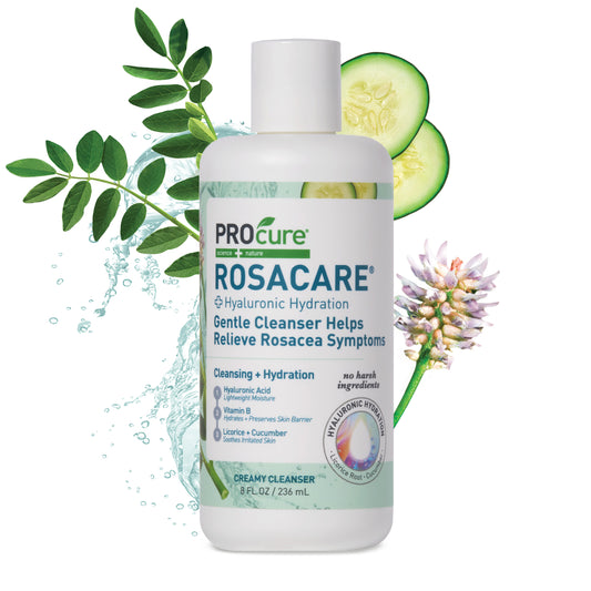 PROcure ROSACARE Gentle Face Cleanser, 8 oz